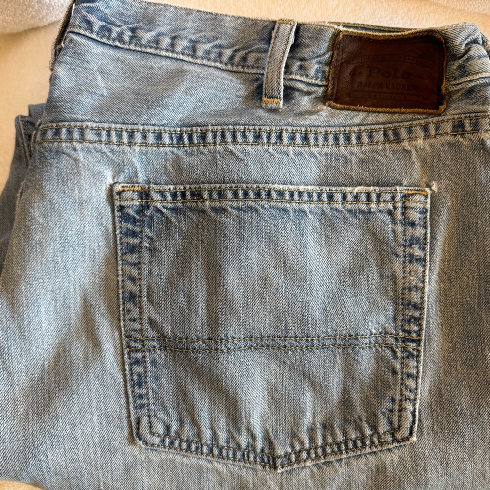 Ralph Lauren Light Wash Relaxed Men's Jeans